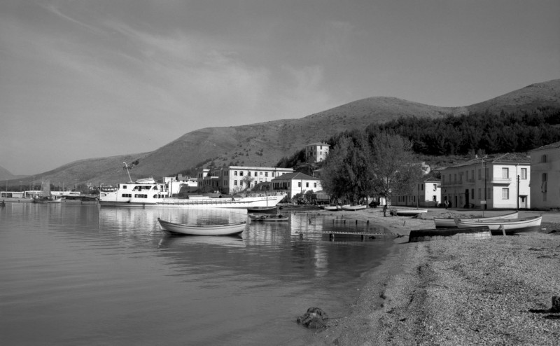 Old photo of the Port of Igoumenitsa
